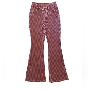 Shein Velvet corduroy pants, peachy color, size large,‎ super stretchy